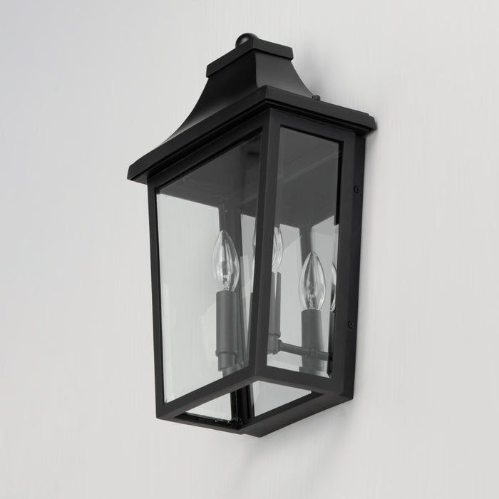 Maxim Sutton Place VX 2-Light Pocket Sconce Model: 40231CLBK