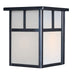 Maxim Coldwater 1-Light Outdoor Wall Lantern Model: 4050WTBK