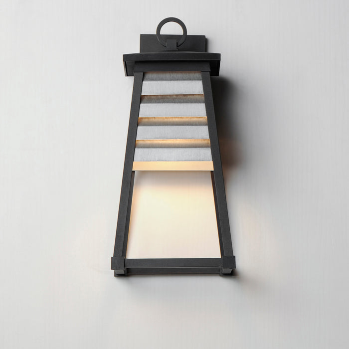 Maxim Shutters 1-Light Medium Outdoor Wall Sconce Model: 40634WZBK