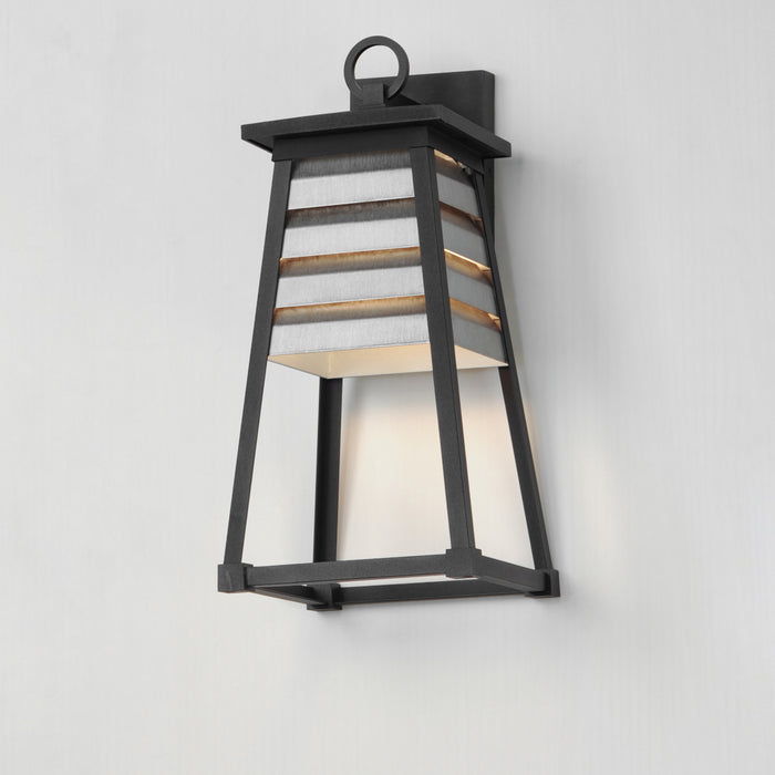 Maxim Shutters 1-Light Medium Outdoor Wall Sconce Model: 40634WZBK