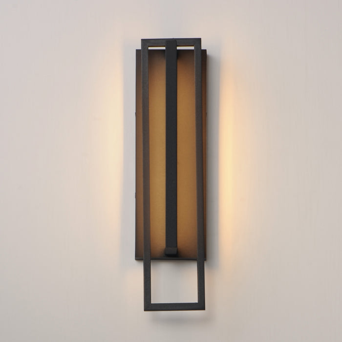 Maxim Formation VX 18 Outdoor LED Wall Sconce Model: 40654BK