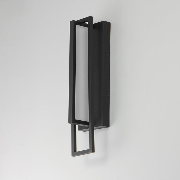 Maxim Formation VX 18 Outdoor LED Wall Sconce Model: 40654BK