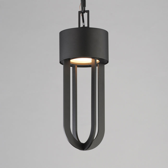 Maxim Quayside VX 14  Outdoor LED Pendant Model: 40683BK