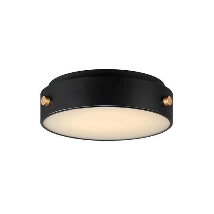 Maxim Rivet VX LED Flush Mount Model: 42129BKAB