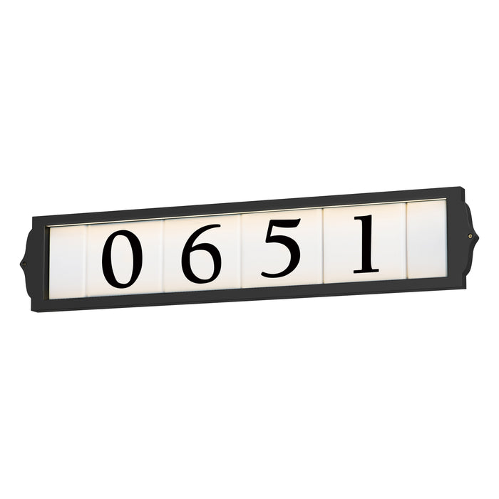 Maxim 25 LED Address Frame - Classic Model: 53650BK