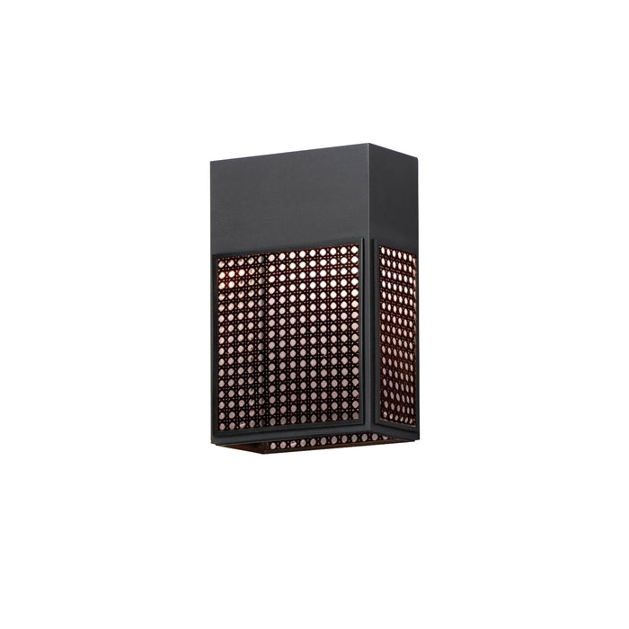 Maxim Lattice 12 LED Outdoor Sconce Dark Sky Model: 54802BK