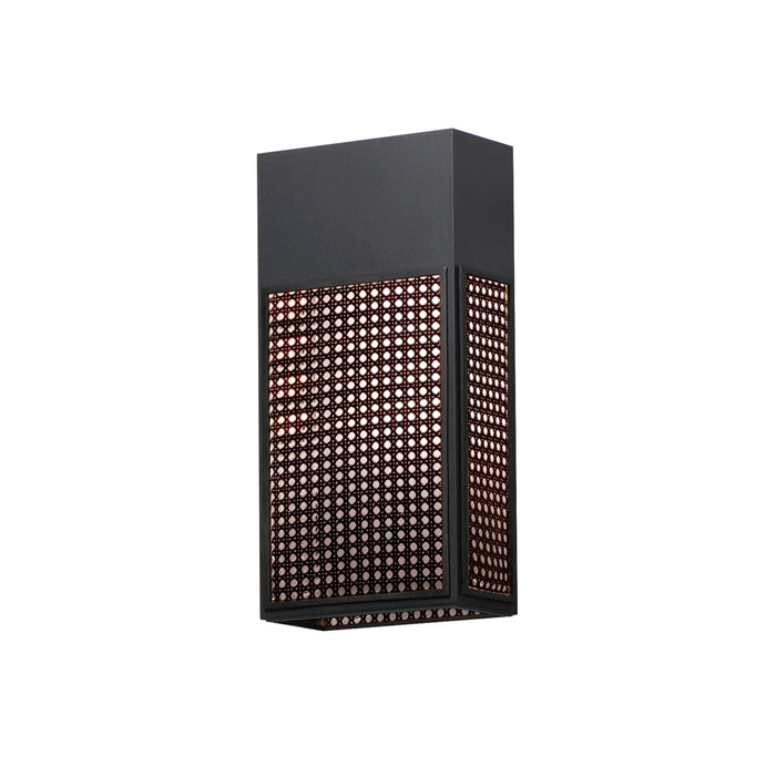 Maxim Lattice 16 LED Outdoor Sconce Dark Sky Model: 54804BK