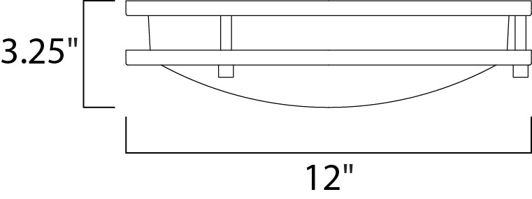 Maxim Linear LED 12 LED Surface Mount Model: 55542WTSN