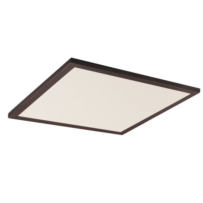 Maxim Sky 2' x 2' LED FlushMount - 5CCT Model: 55762WTBZ