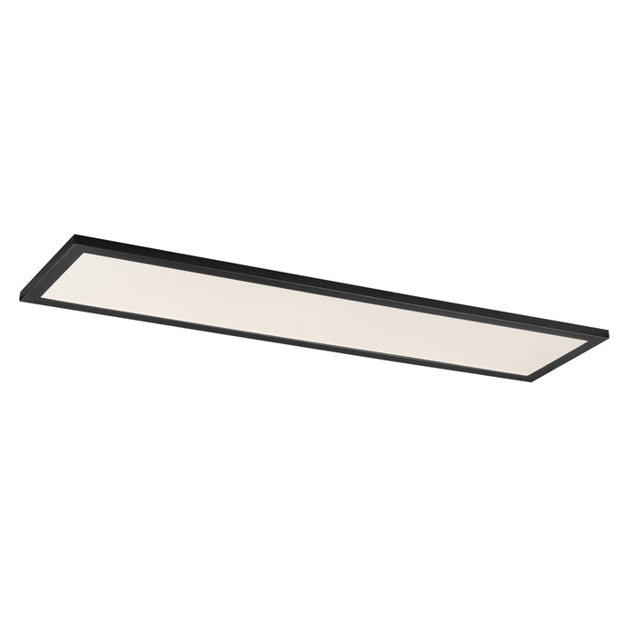 Maxim Sky 1' x 4' LED FlushMount - 5CCT Model: 55764WTBK