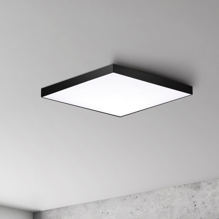 Maxim Trim 10.5 SQ LED Flush Mount 3000K Model: 57669WTBK