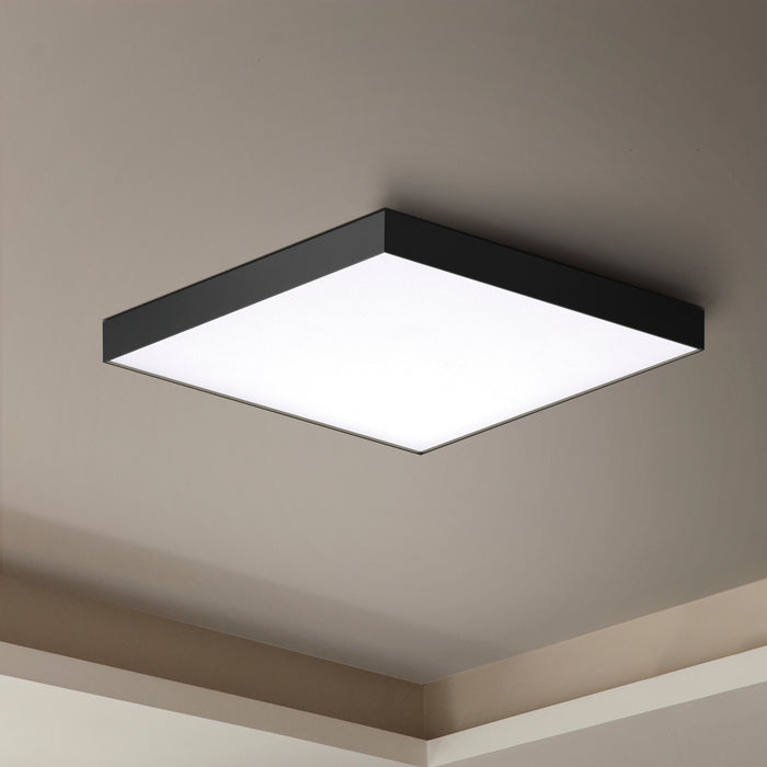 Maxim Trim 15.5 SQ LED Flush Mount 3000K Model: 57675WTBK