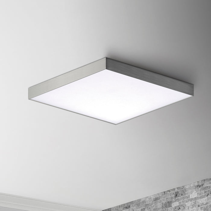 Maxim Trim 15.5 SQ LED Flush Mount 3000K Model: 57675WTSN