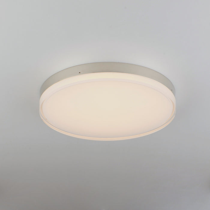 Maxim Illuminaire II 9RD LED Flush Mount 3000K Model: 57683CLFTPC