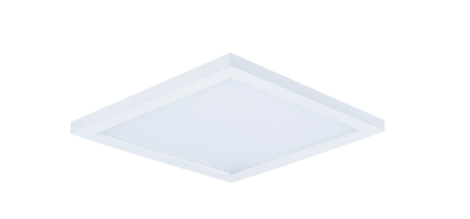 Maxim Wafer 9 SQ LED Surface Mount 3000K 0-10V Dim Model: 57725WTWT