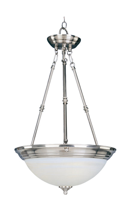 Maxim Essentials 3-Light Invert Bowl Pendant Model: 5845MRSN