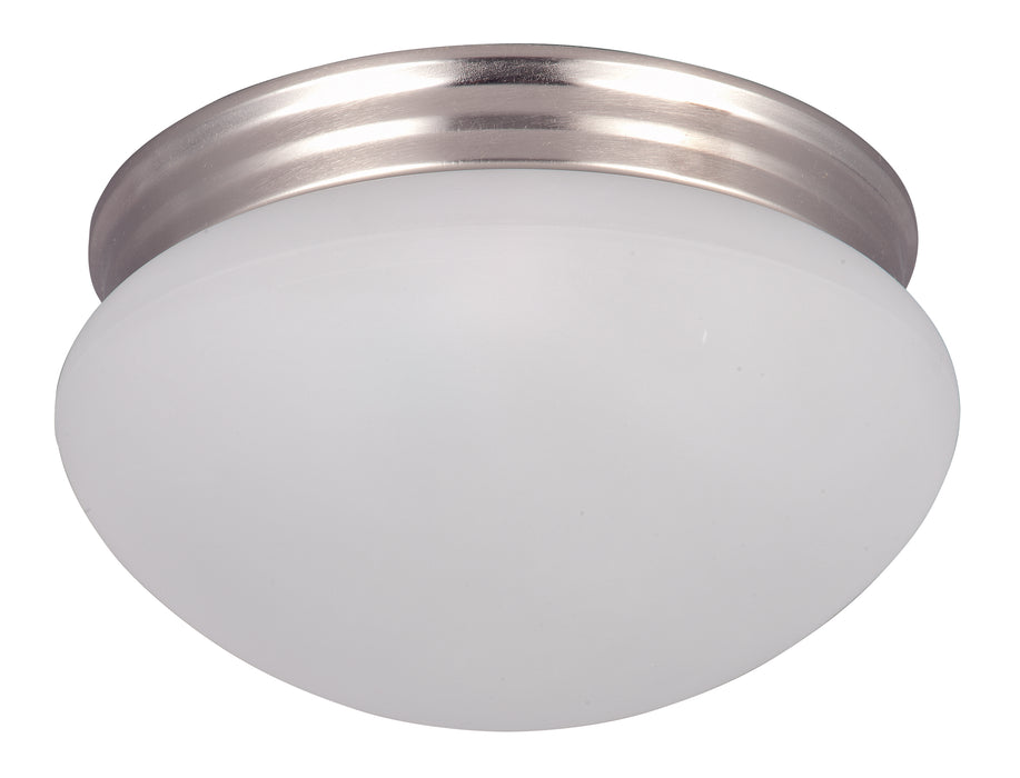 Maxim Essentials 2-Light Flush Mount Model: 5885FTSN