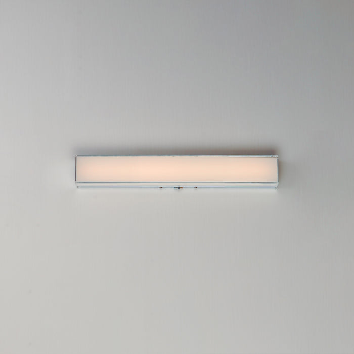 Maxim Edge 18 LED Sconce CCT Select Model: 59000CLFTPC