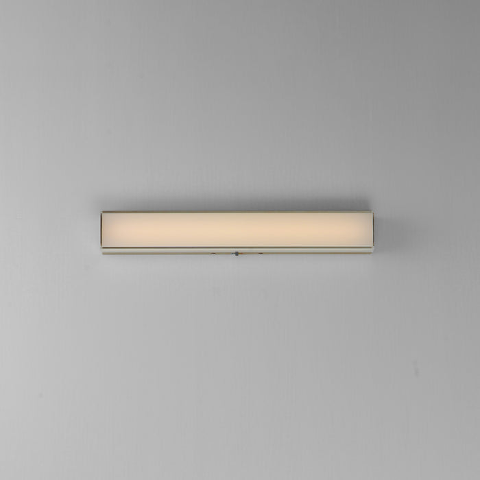 Maxim Edge 18 LED Sconce CCT Select Model: 59000CLFTSN