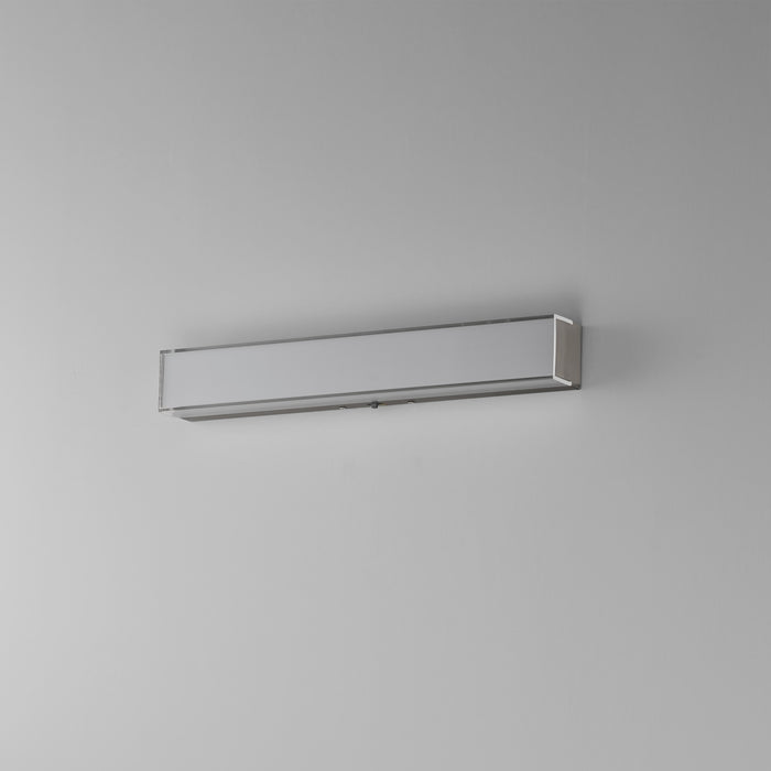 Maxim Edge 18 LED Sconce CCT Select Model: 59000CLFTSN