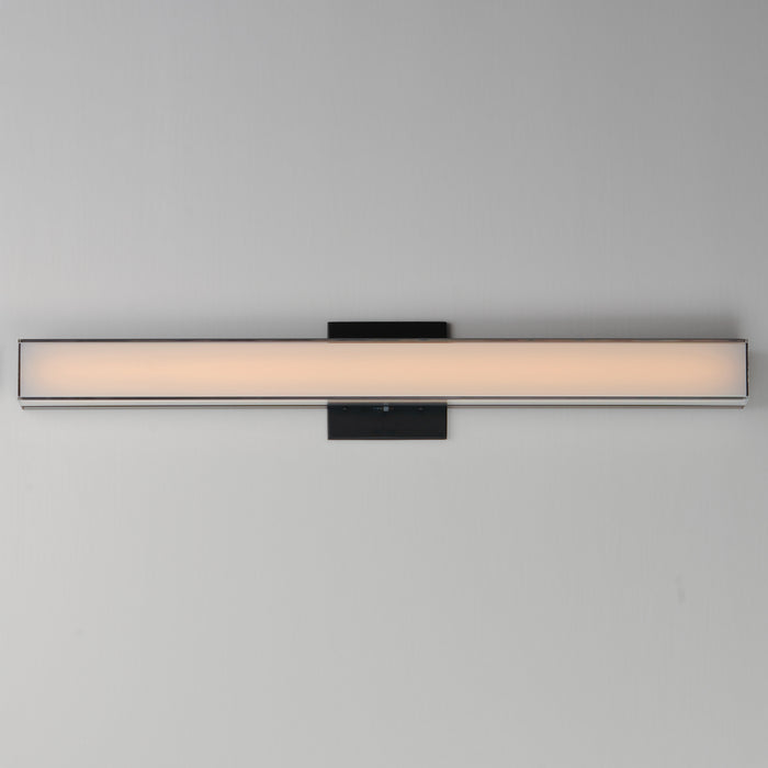 Maxim Edge 30 LED Bath Vanity CCT Select Model: 59004CLFTBK