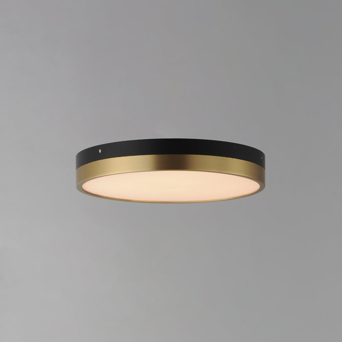 Maxim Dapper 12 LED Flush Mount Model: 59702WTBKAB