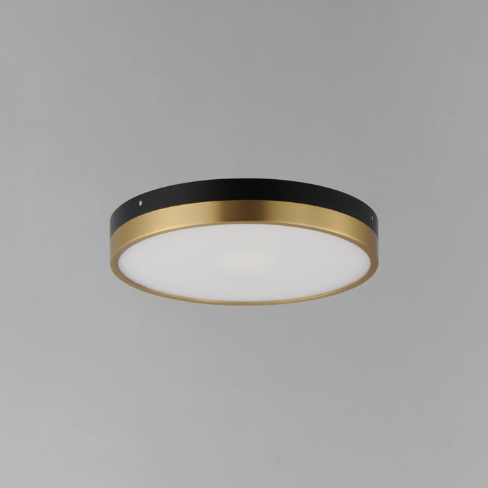 Maxim Dapper 12 LED Flush Mount Model: 59702WTBKAB