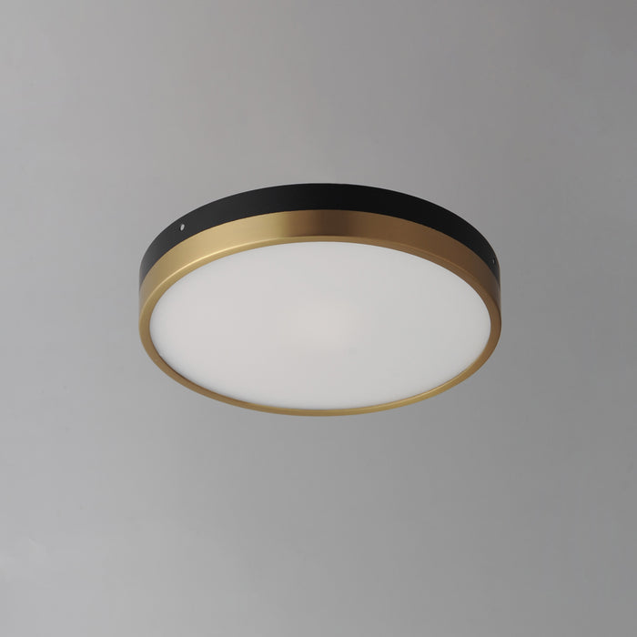 Maxim Dapper 12 LED Flush Mount Model: 59702WTBKAB