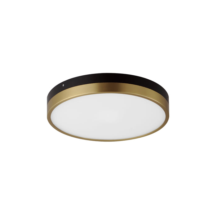 Maxim Dapper 12 LED Flush Mount Model: 59702WTBKAB