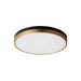 Maxim Dapper 16 LED Flush Mount Model: 59704WTBKAB