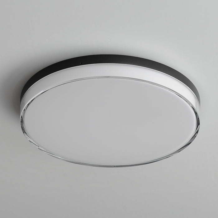 Maxim Edge 11 LED Flush Mount Model: 59764CLFTBK