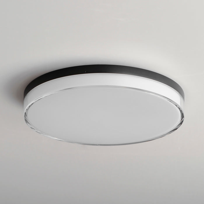 Maxim Edge 11 LED Flush Mount Model: 59764CLFTBK