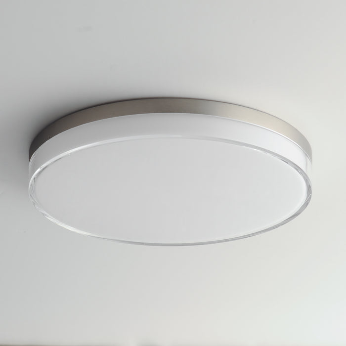 Maxim Edge 11 LED Flush Mount Model: 59764CLFTSN