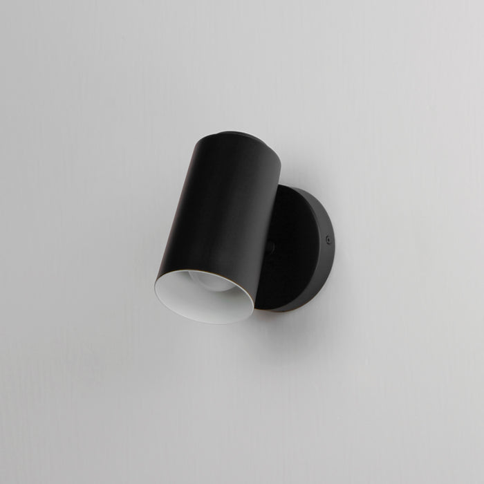 Maxim SpotLight Outdoor LED Sconce - Cylinder Model: 62001BK