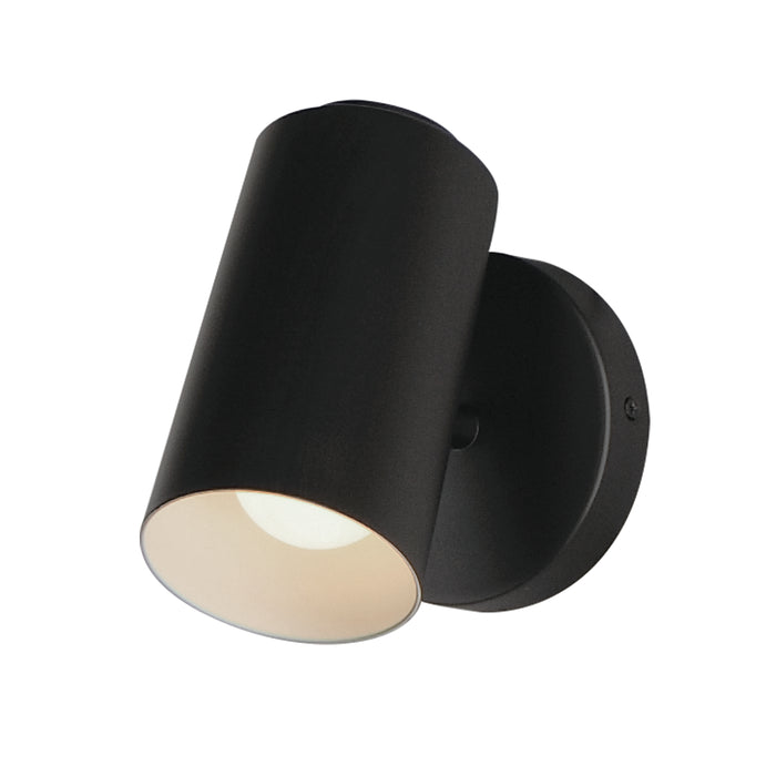 Maxim SpotLight Outdoor LED Sconce - Cylinder Model: 62001BK