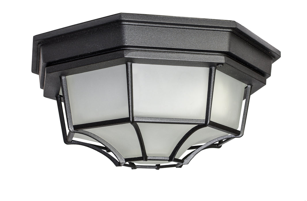 Maxim Crown Hill LED 1-Light Outdoor Ceiling Mount Model: 67920BK