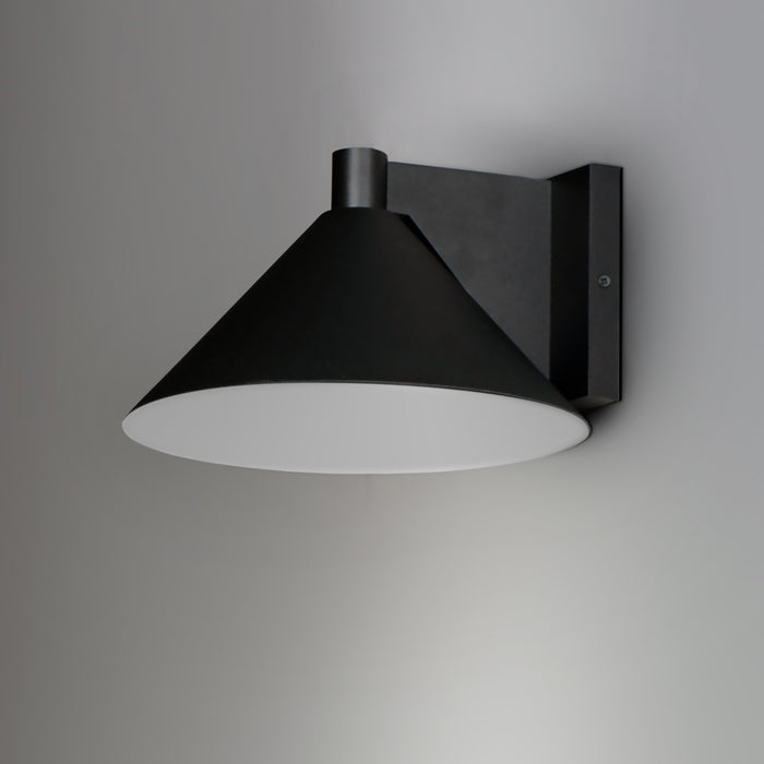 Maxim Conoid Medium LED Outdoor Wall Sconce Model: 86141BK