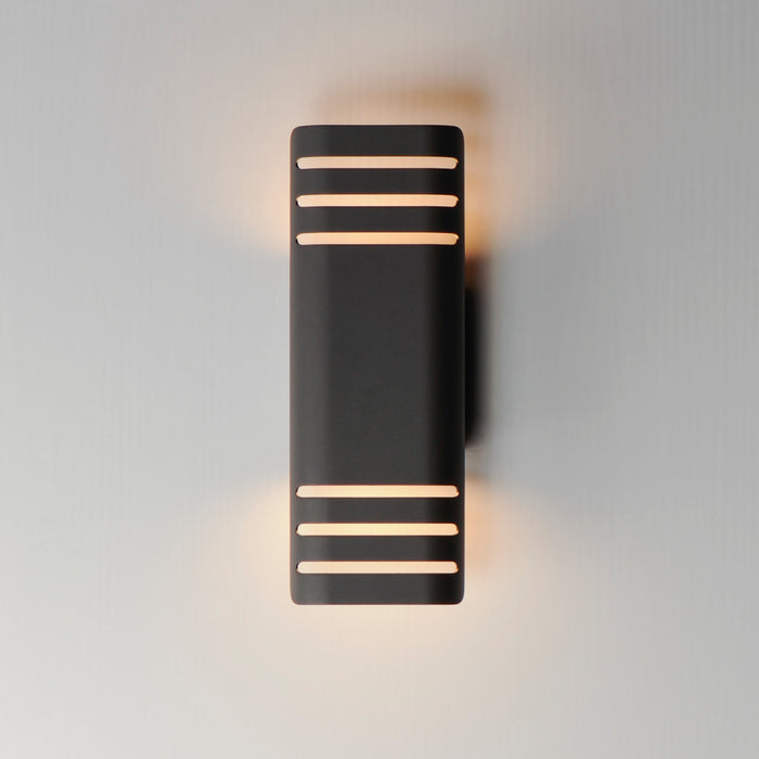 Maxim Lightray Small LED Outdoor Wall Lamp Model: 86172ABZ