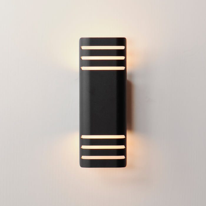 Maxim Lightray Small LED Outdoor Wall Lamp Model: 86172BK