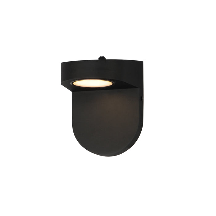 Maxim Ledge LED Outdoor Wall Sconce w/ Photocell Model: 86198BK/PHC