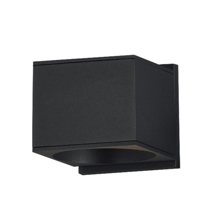 Maxim Stout 120-277V Indoor/Outdoor Wall Sconce Model: 86215BK