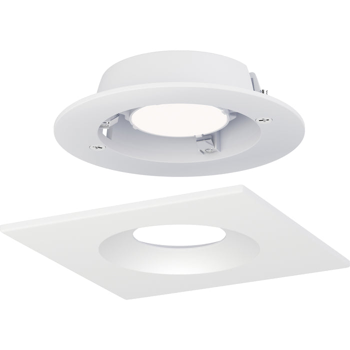 Maxim Crisp 5 LED Recessed DownLight 3000K - Square Model: 87674WT