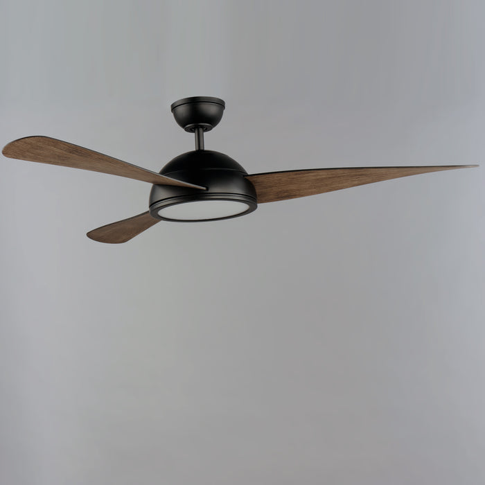 Maxim Cupola 52 Bronze LED Fan Walnut Blades Model: 88801OI