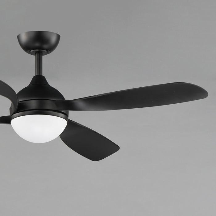 Maxim Bola 52 Indoor Fan w LED Light Kit Model: 88811BK