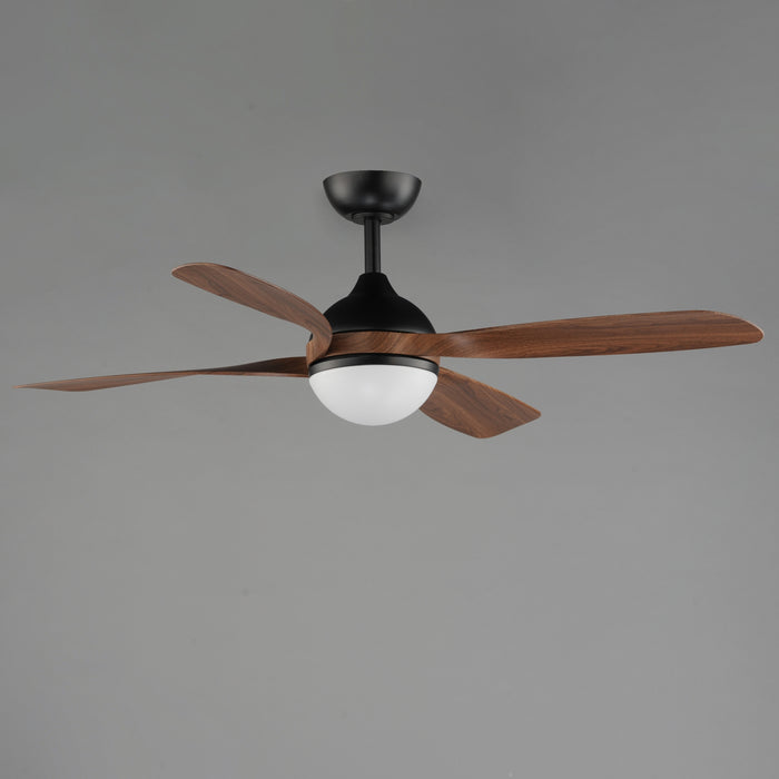 Maxim Bola 52 Indoor Fan w LED Light Kit Model: 88811WNBK