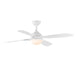 Maxim Bola 52 Indoor Fan w LED Light Kit Model: 88811WT