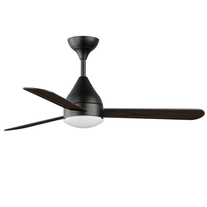 Maxim Serene 52 3-Blade Fan With LED Light Kit Model: 88841BK