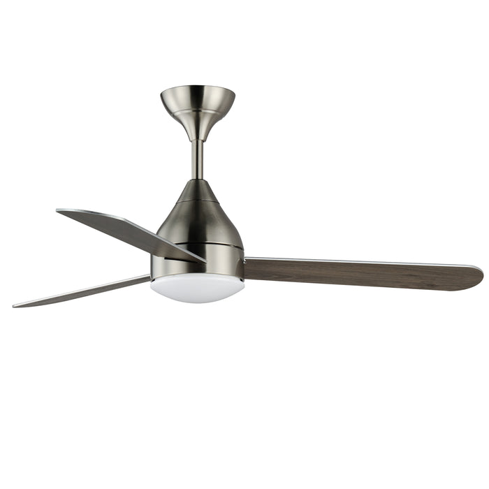 Maxim Serene 52 3-Blade Fan With LED Light Kit Model: 88841SN