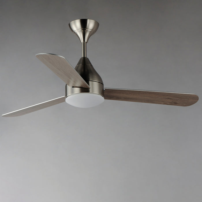 Maxim Serene 52 3-Blade Fan With LED Light Kit Model: 88841SN