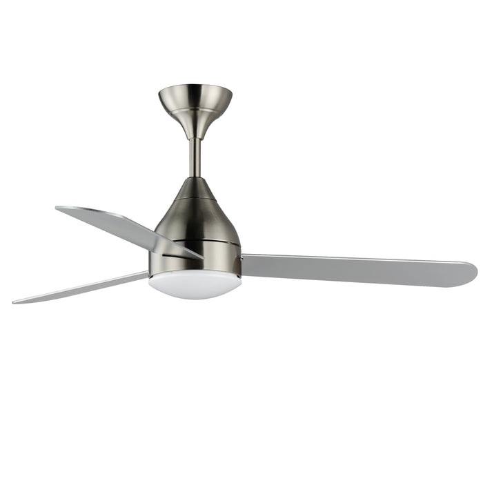 Maxim Serene 52 3-Blade Fan With LED Light Kit Model: 88841SN